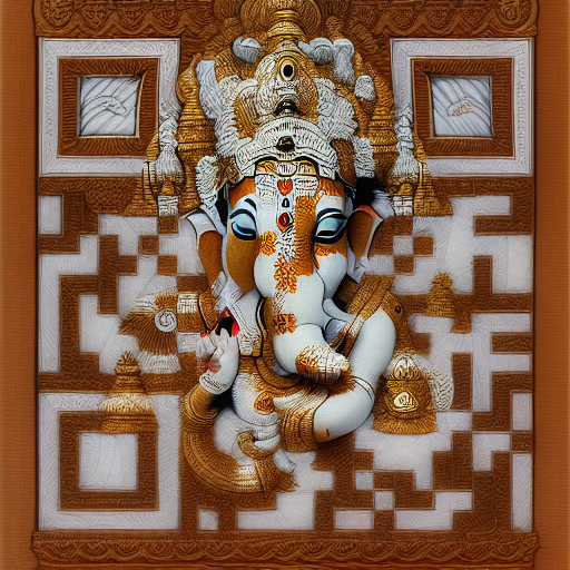 QR for Lord Ganesha
