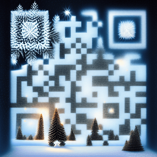 QR for Snow Landscape